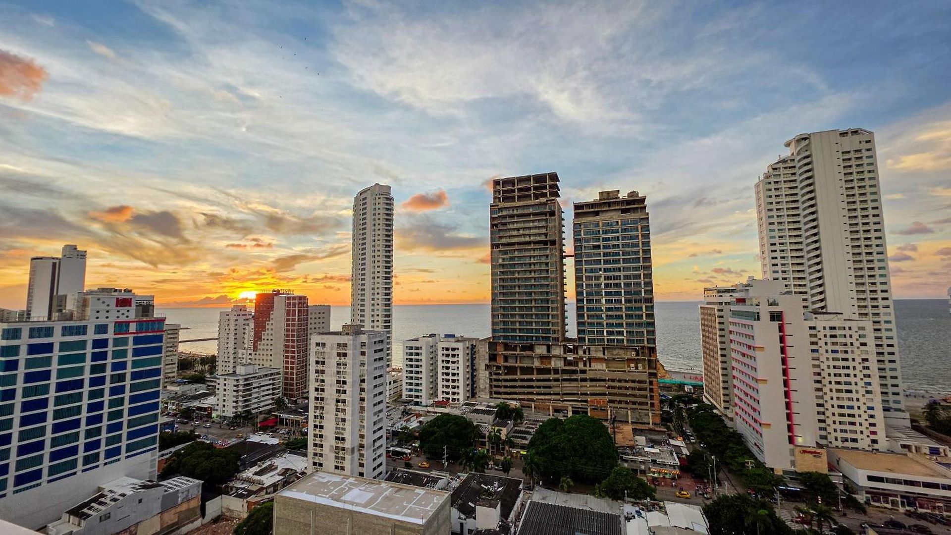 Apartment Great In Bocagrande With Sunset & View