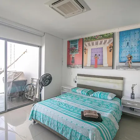 Great In Bocagrande With Sunset & View Cartagena