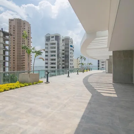 Great In Bocagrande With Sunset & View Cartagena