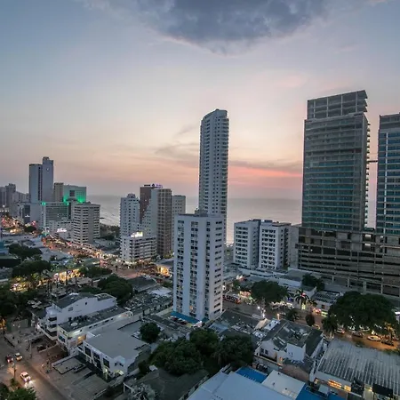 Apartment Great In Bocagrande With Sunset & View