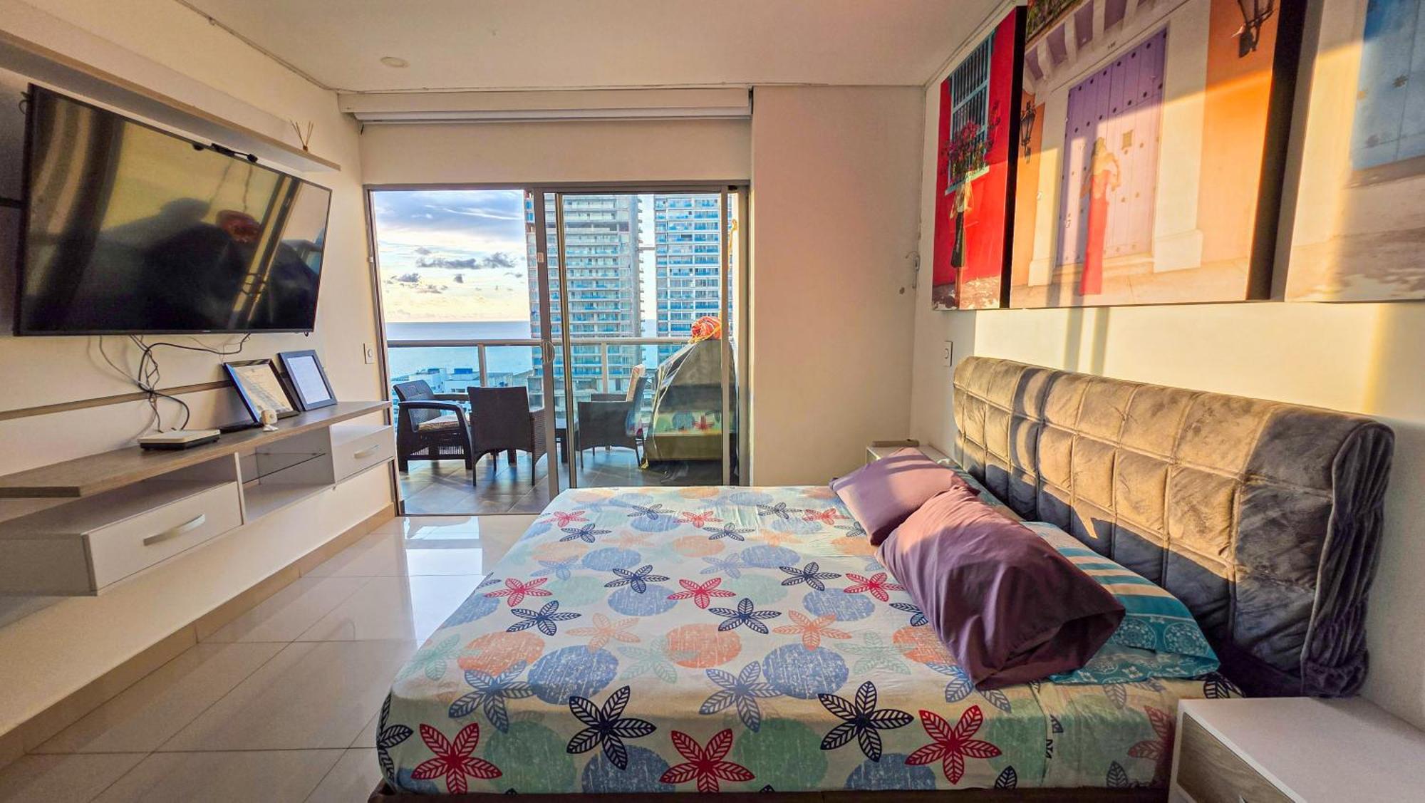 Great In Bocagrande With Sunset & View *