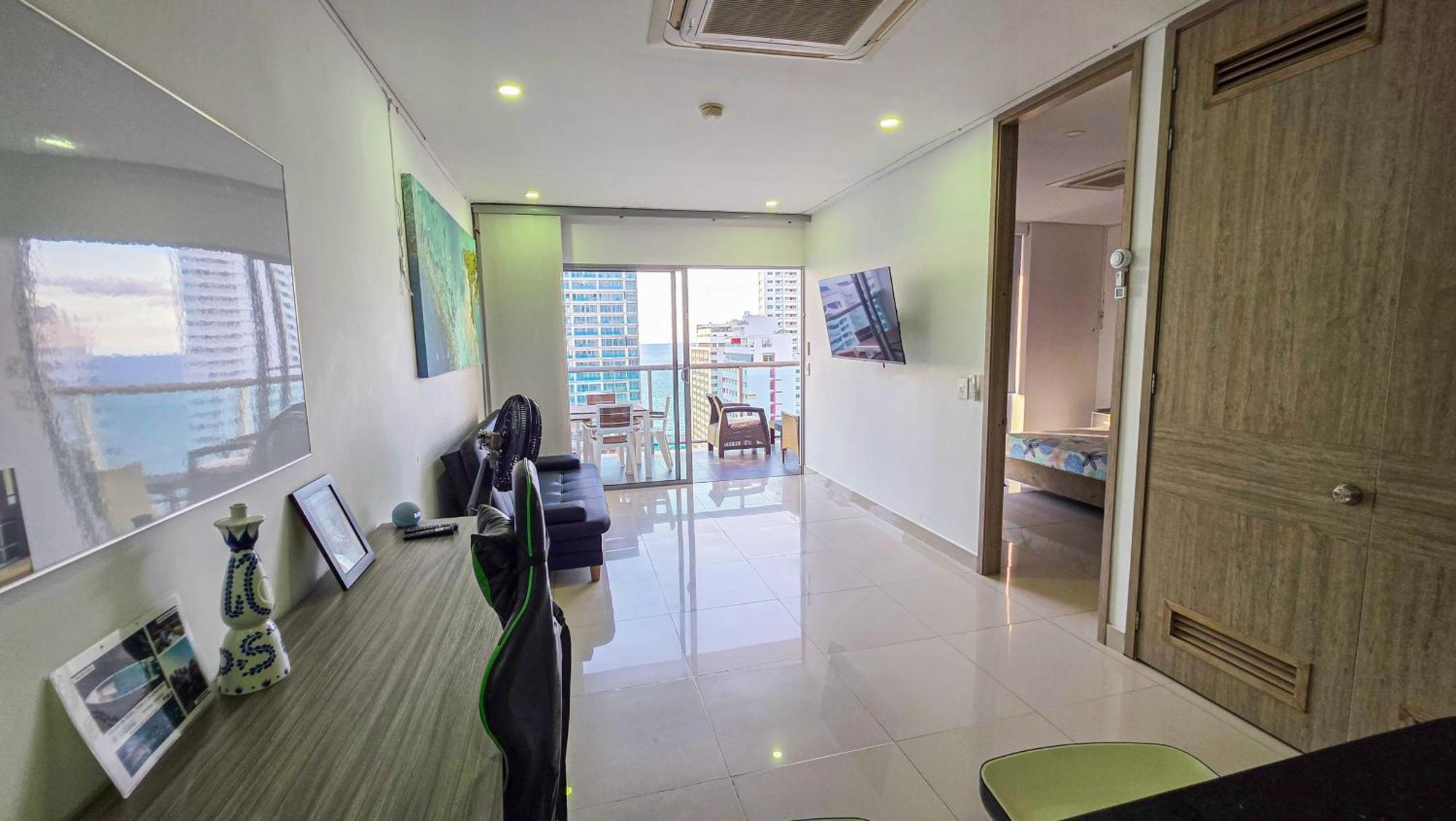 Apartamento Great In Bocagrande With Sunset & View