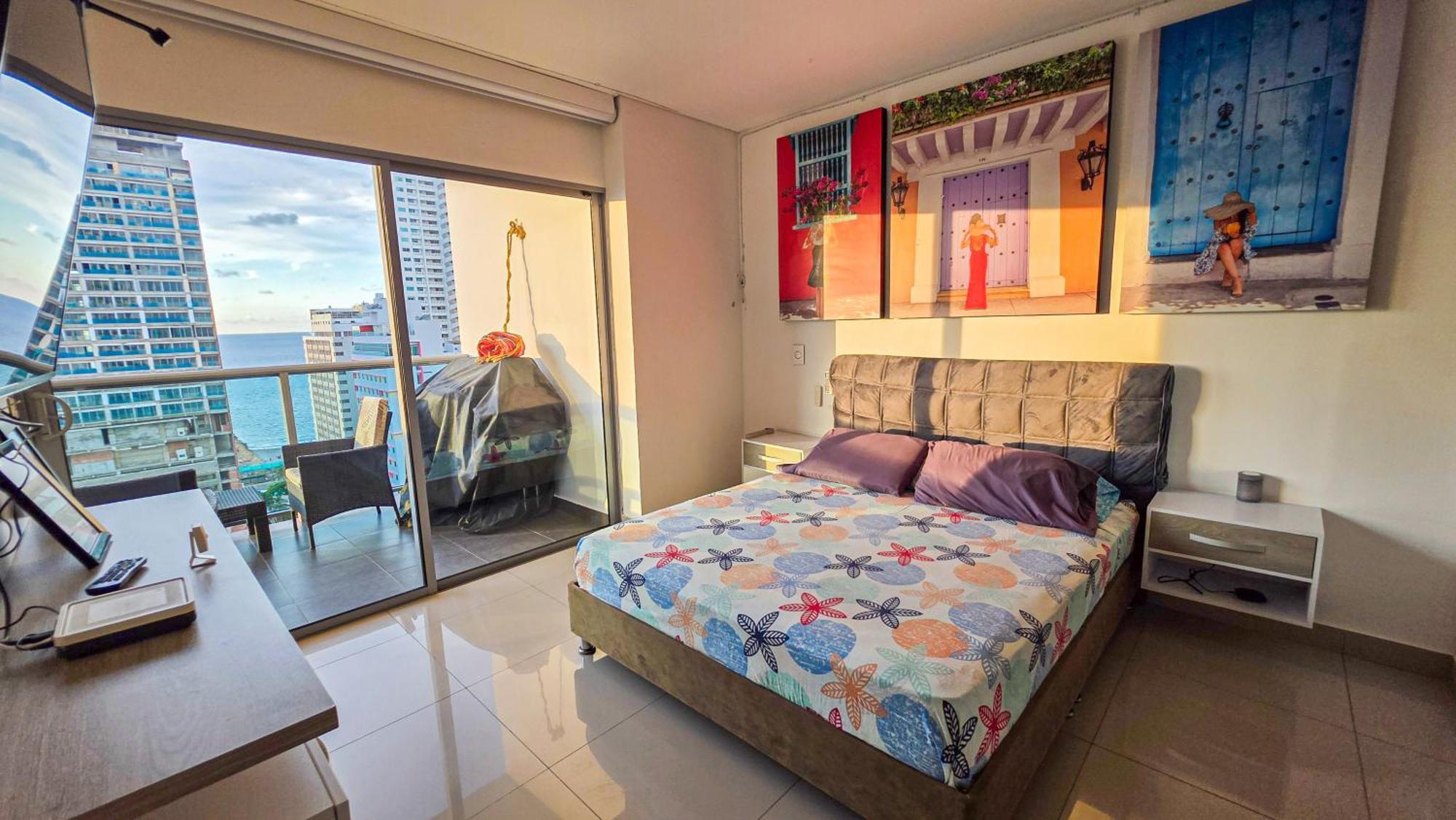 Great In Bocagrande With Sunset & View Cartagena