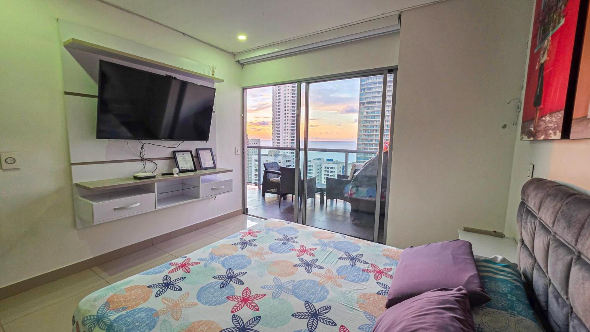 Great In Bocagrande With Sunset & View Apartamento