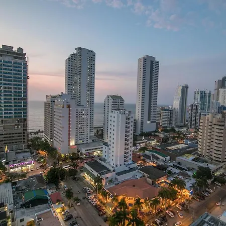 Great In Bocagrande With Sunset & View Apartamento Cartagena