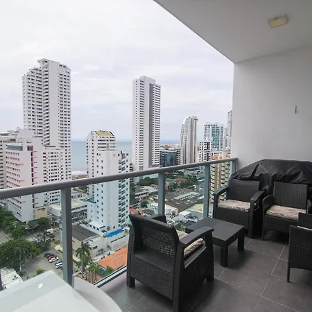 Apartamento Great In Bocagrande With Sunset & View