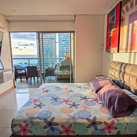 Great In Bocagrande With Sunset & View *