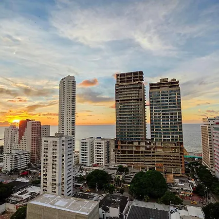 Apartamento Great In Bocagrande With Sunset & View