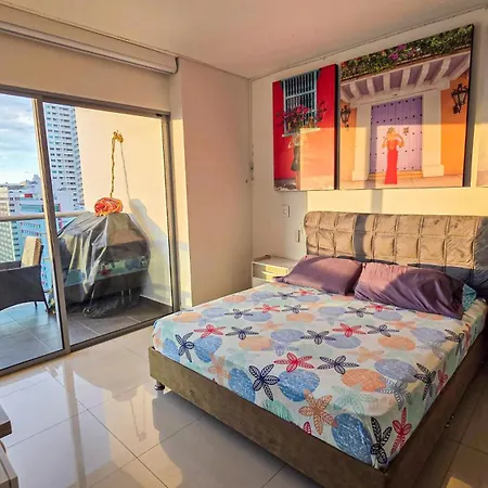 Great In Bocagrande With Sunset & View Cartagena