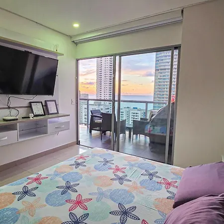 Great In Bocagrande With Sunset & View Apartamento